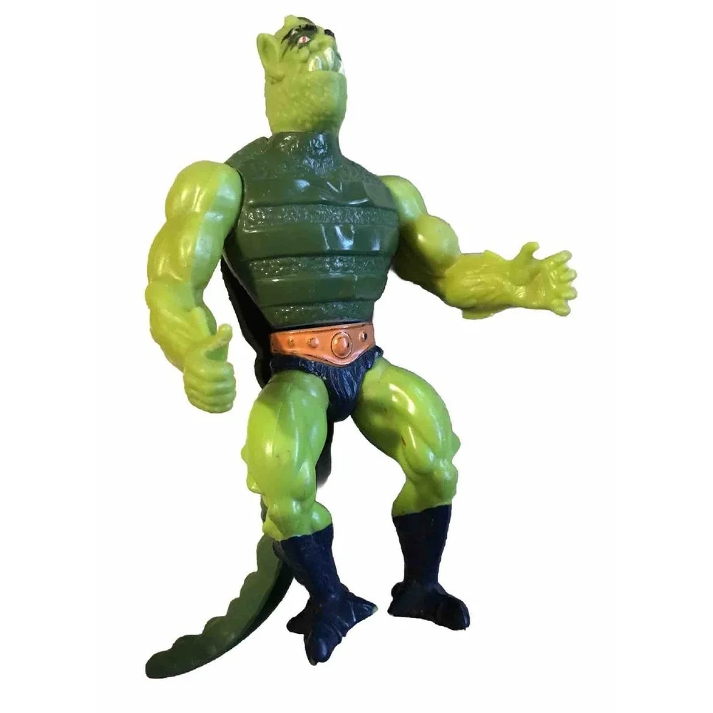MOTU Leech He-Man 1985 & 1983 Whiplash Masters Of Universe Figure Mattel 6